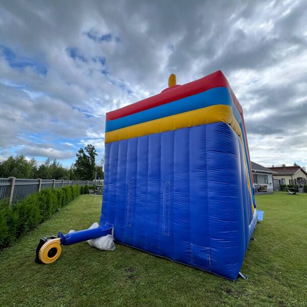 Piepūšamā atrakcija suņu patruļa slide