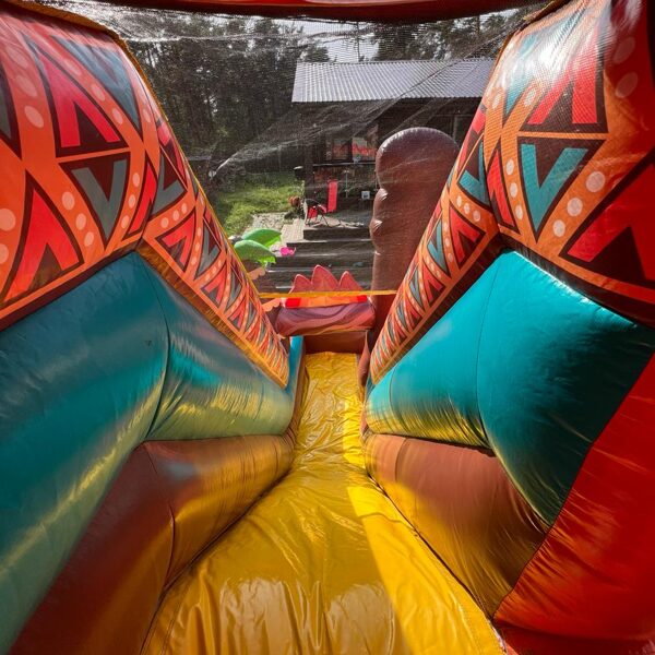 Džungļu piepūšama atrakcija bērniem