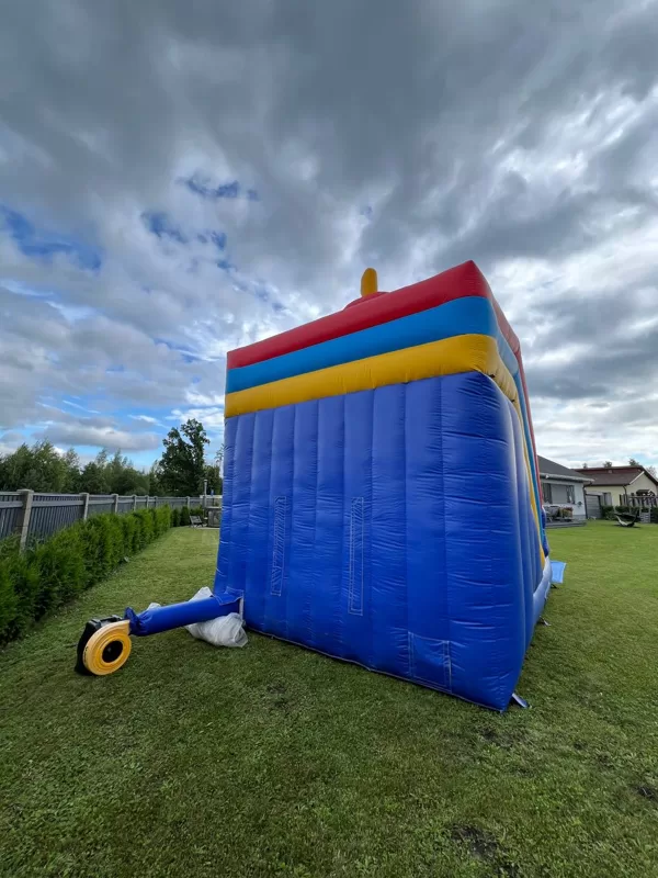 Piepūšamā atrakcija suņu patruļa slide